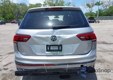 2023 Volkswagen Tiguan 2.0T Se R-Line Black из США, поврежденный, VIN 3VVCB7AX9PM105429